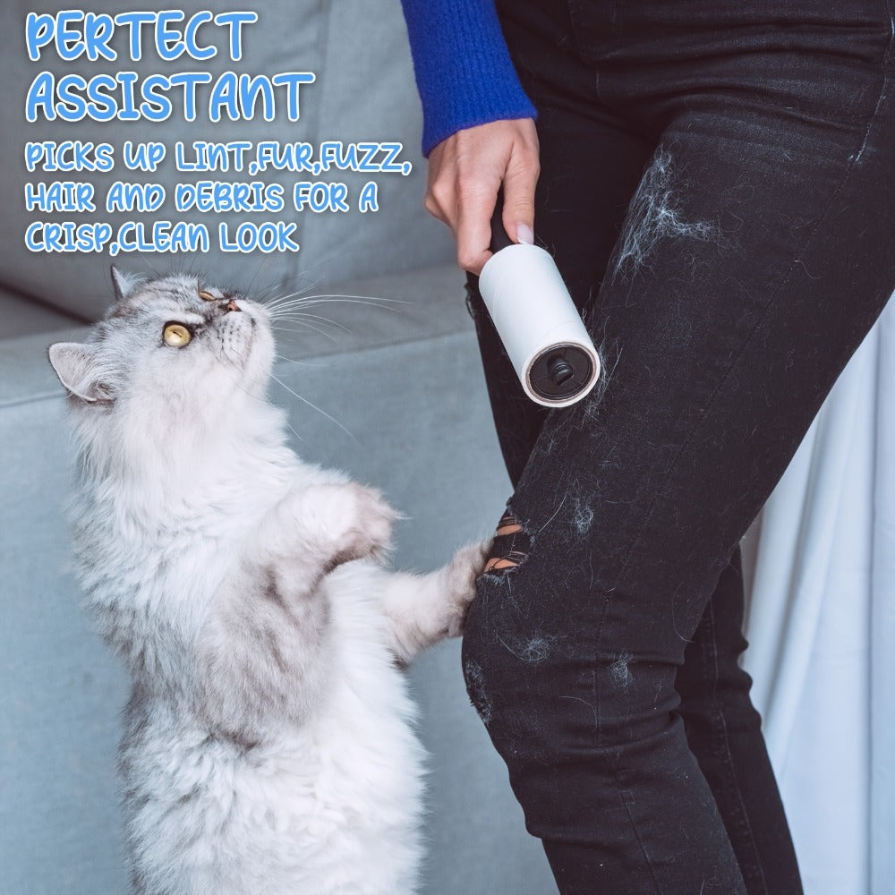 Lint Roller Pet Hair Remover Mini Portable 12 Pack Travel Size No Power Required for Clothing Furniture Car Seats Couch Reusable Clothes Cleaner Bulk Value Pack Great for Gift Bags