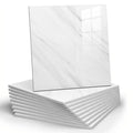 Self-Adhesive PVC Marble Tile Stickers 20pcs 30x30cm Waterproof Wall Panels for Bathroom Kitchen Living Room Backsplash Decor
