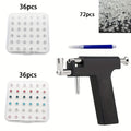 Ear Piercing Tool Set Reusable - Safe Ear Piercing Kit with Ear Studs, Professional Piercing Gun for Home & Salon Use, Unisex, Hypoallergenic Ear Studs Included, Multiple Combination Options