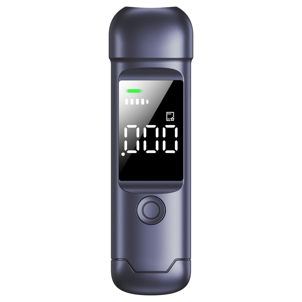 USB Rechargeable Breathalyzer with LCD Display ¨C Portable Personal Alcohol Tester, 200mAh Battery, Multi-Person Continuous Testing, Safe Driving Breath Analyzer