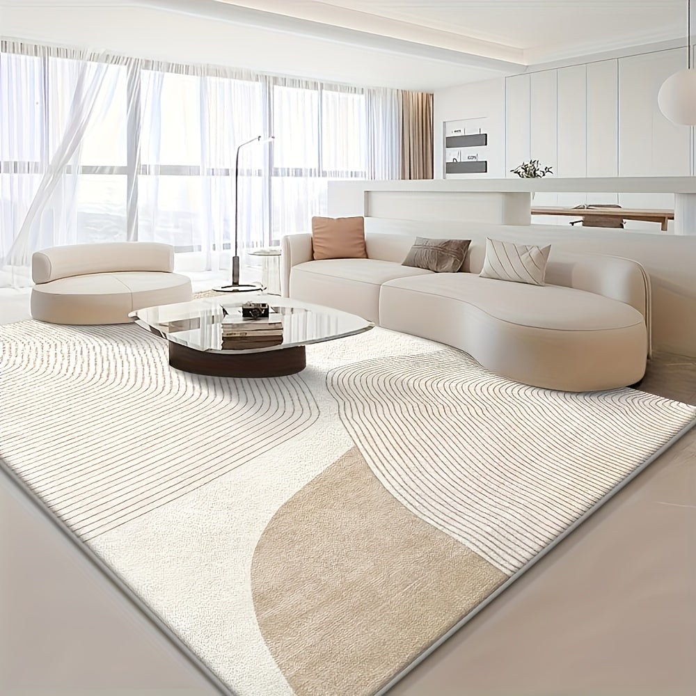 Velvet Area Rug 850G Floral Washable Soft Carpet Retro Design Living Room Dining Room Bedroom Floor Mat Vibrant Color Multi-Size