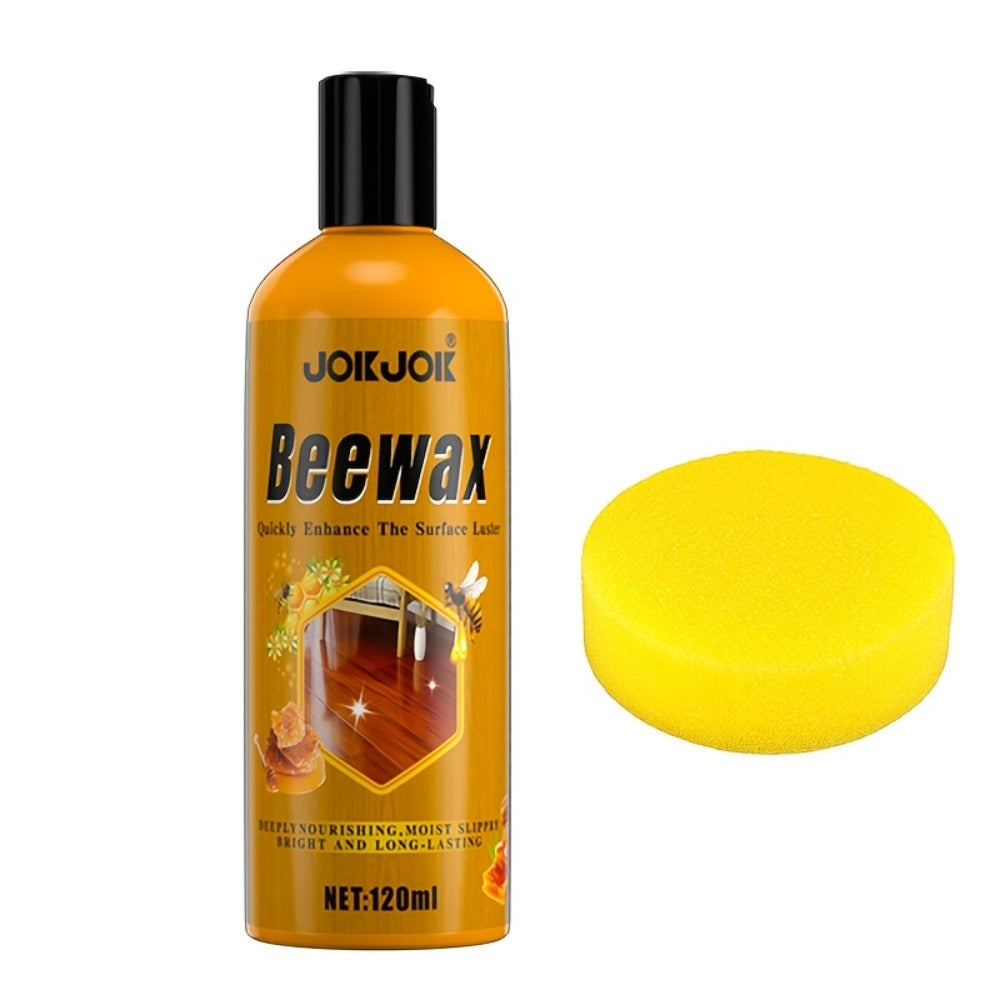 Beeswax Wood Polish & Repair Kit, Natural Wood Furniture Care Wax Deeply Moisturizes, Removes Scratches & Dullness, Restores Shine on Solid Wood Furniture, Floors, Countertops, Doors & Windows ¨C 1, 2 or 3 Piece Set
