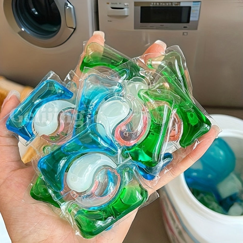 Laundry Pods Concentrated Deep Cleaning Tough Stain Removal Long-Lasting Fragrance Quick Dissolving No Residue ¨C 200g 300g 600g Laundry Detergent Pods