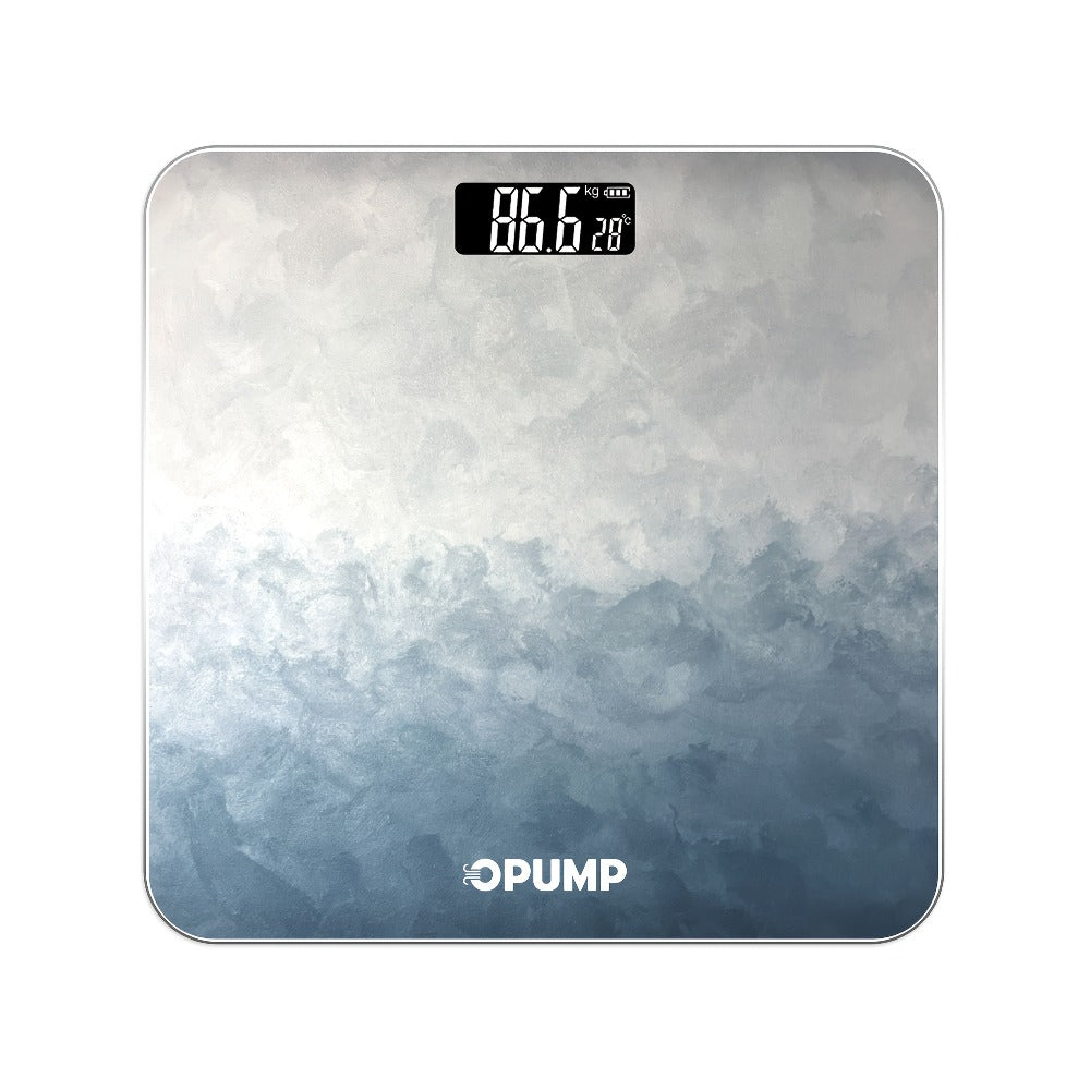 Digital Bathroom Scale High Precision 400 lbs ¨C Electronic Body Weight Scale with Backlit HD LCD Display, kg/lb/st Switchable, Easy Read, Includes Batteries