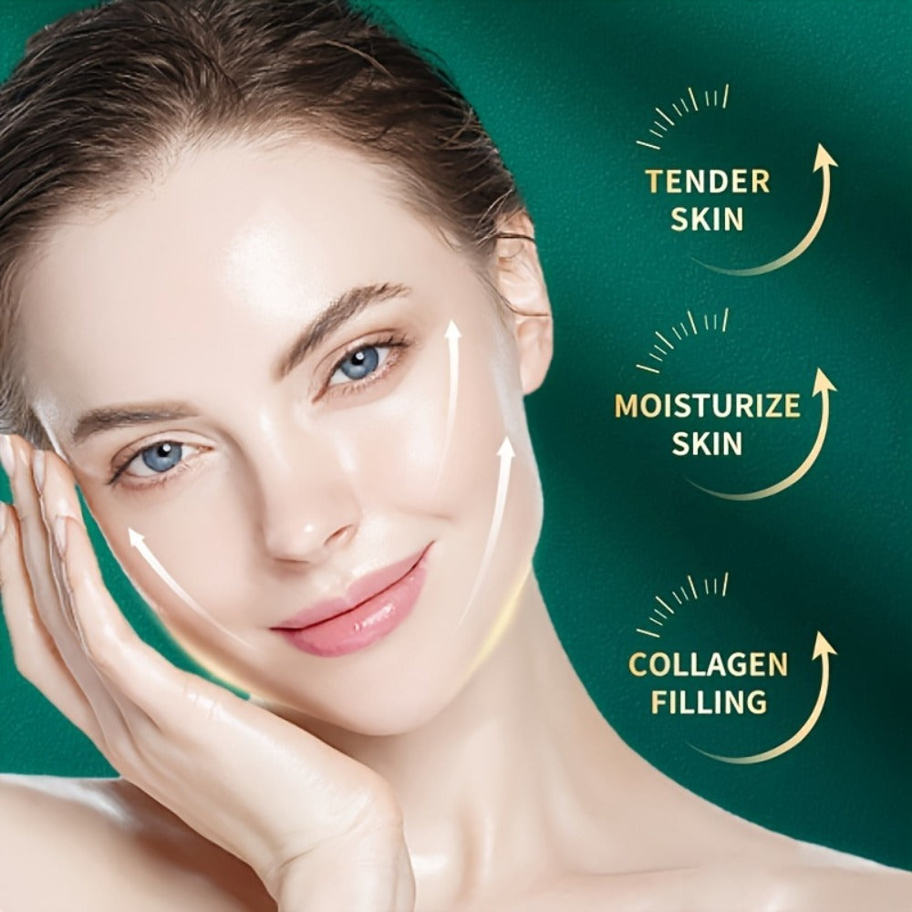 Collagen Hydrating Face Cream All Skin Types Alcohol-Free Glycerin Hyaluronic Acid Firming Moisturizer Dry Skin Unisex Daily Skincare
