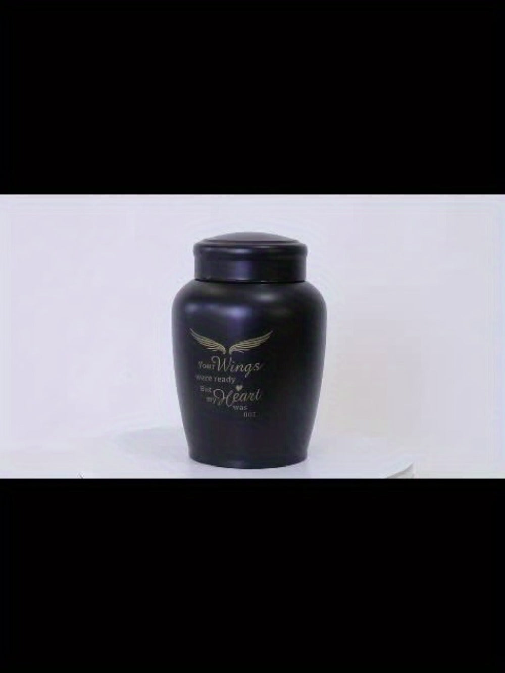 Cremation Urn for Human Ashes Large 8.5 Inch Stainless Steel Burial Urn for Adult Male Female, Memorial Urn for Cremated Remains Holds Up to 180 LBS, Silver or Black