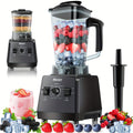 Professional Blender for Kitchen 68oz 25000RPM 2400W - Countertop Smoothie Blender with 2 Containers Stainless Steel Blade Variable Speed Pulse for Ice Frozen Fruit Juice Shakes 7 Colors
