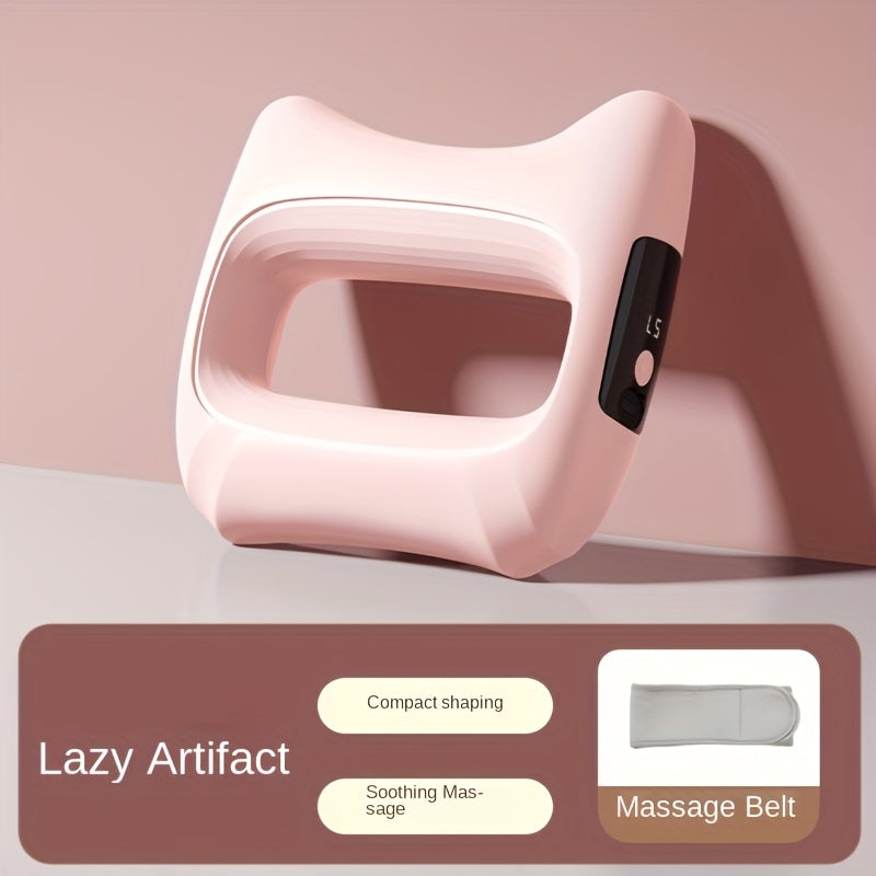 Massage Ring Fascia Massager ¨C Mini Neck Waist & Full Body Muscle Relaxing Ring with Massage Belt, Multi-Function Fitness Relaxation Tool for Back, Waist & Neck, Portable Gift for Men Women