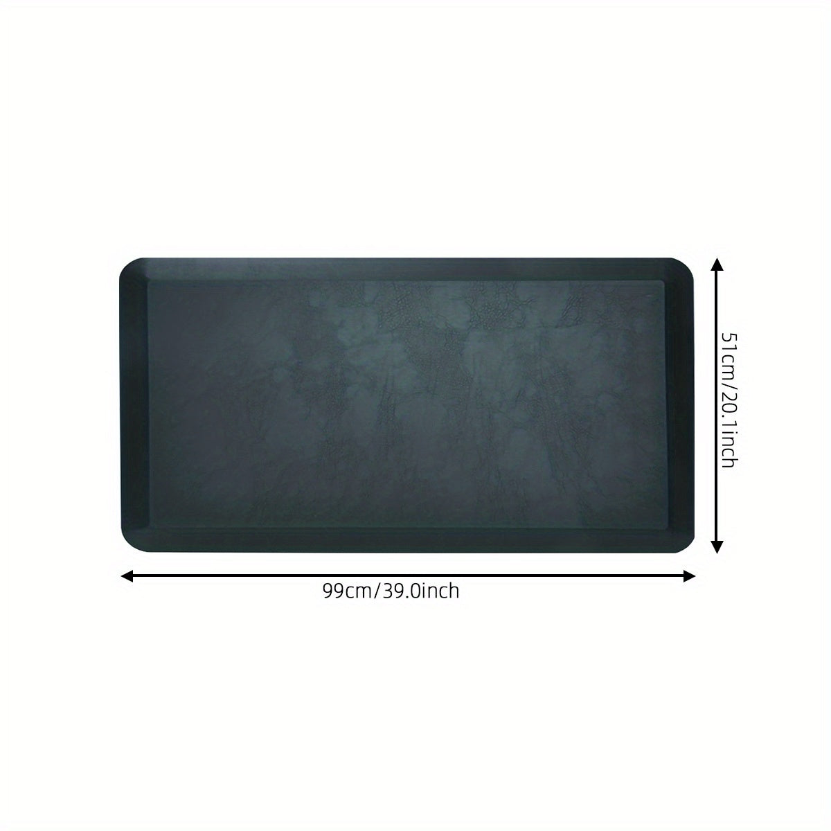 Anti-Fatigue Kitchen Mat 3/4 Inch Thick Non-Slip Foam Cushion Standing Desk Mat for Kitchen Office Laundry