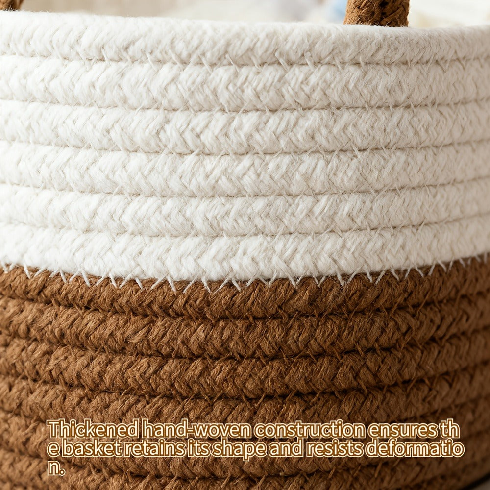 Cute Animal Woven Storage Basket ¨C Decorative Desktop Organizer for Remote Controls, Toys, Stationery & Small Items ¨C Bear, Bunny, Elephant & Giraffe Styles for Home, Nursery & Gift