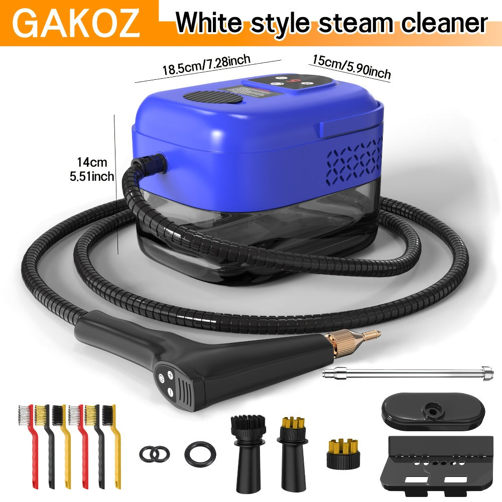 Steam Mop Cleaner Handheld LCD Display Gear Switch 40.58oz Tank One-Key Start for Carpet Kitchen Sofa Upholstery Multi-Model