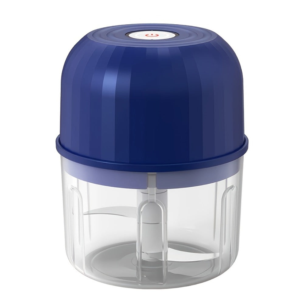 Electric Garlic Chopper & Mini Food Processor ¨C Rechargeable USB Portable Garlic Mincer with 2-Cup Container | Multi-Function Meat Grinder Vegetable Chopper Kitchen Gadget for Garlic Onion Ginger