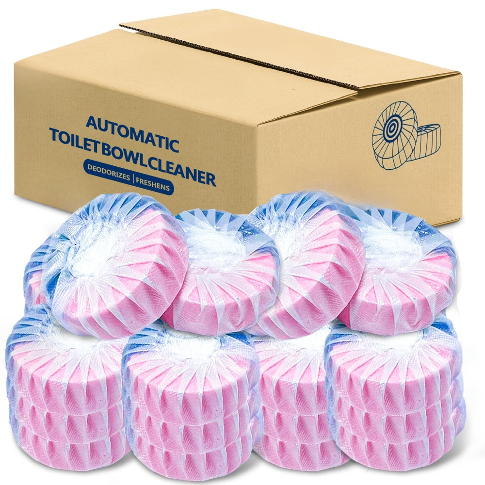 Automatic Toilet Bowl Cleaner Tablets 20/36/60 Pack ¨C Powerful Lemongrass Scent Toilet Tank Cleaner Tabs