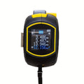 3-in-1 Laser Tape Measure Digital Laser Rangefinder Steel Tape Measure Cross Laser Level High Precision Color Screen Voice Broadcast for Construction Home DIY Measurement