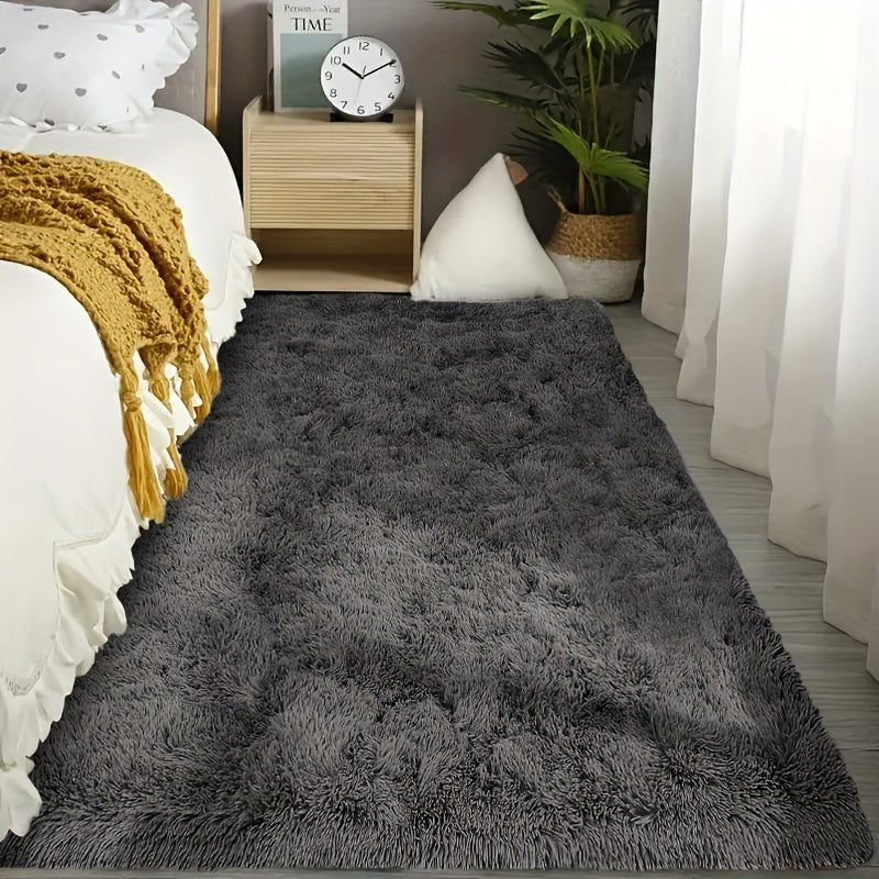 Non-Slip Area Rug Fluffy Soft Carpet - Modern Home Decor Floor Mat for Living Room, Bedroom, Kitchen & Bathroom | Easy Clean Cute Plush Rug in Multiple Colors & Sizes | Indoor Anti-Slip Floor Decoration