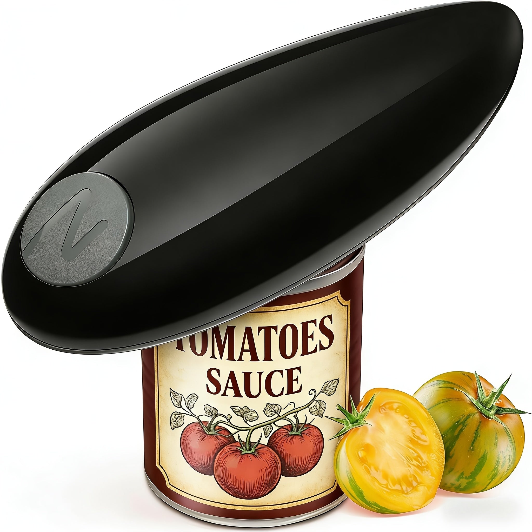 Automatic Can Opener Hands-Free | Electric Battery-Powered One-Touch Can Opener for All Can Sizes, Safe Smooth Edge, Food-Safe Portable Kitchen Tool ¨C No Sharp Edges, Easy to Use, Multiple Colors