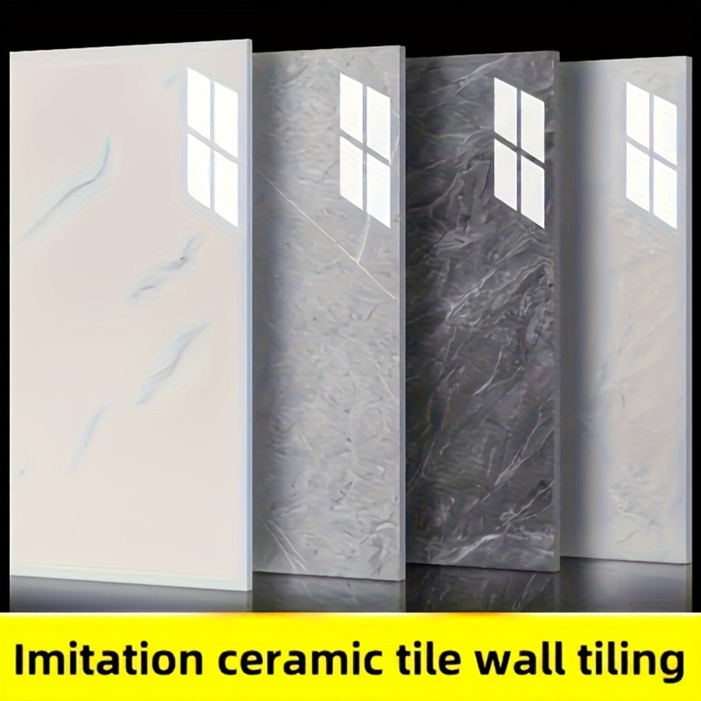 Peel and Stick Marble Wall Tiles - Self-Adhesive Waterproof Backsplash Panels for Kitchen Bathroom Living Room, Easy Install DIY Wall Sticker Decor (23.62¡±x11.81¡±, 20/40 Pack)