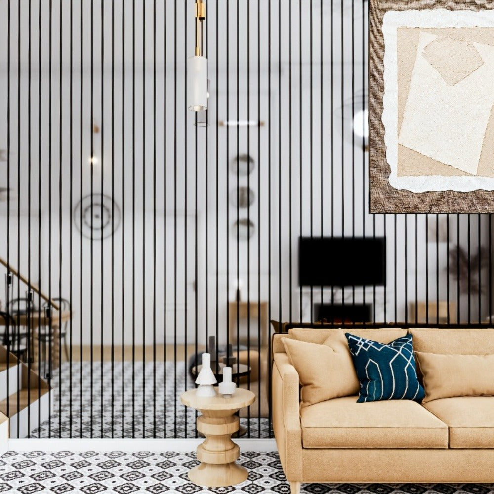 3D Mirror Slat Wall Panel Self-Adhesive Peel and Stick Gold Silver Metallic Grid Wall Sticker for TV Background Wall Ceiling Curved Edges Home Decor Art Easy Install