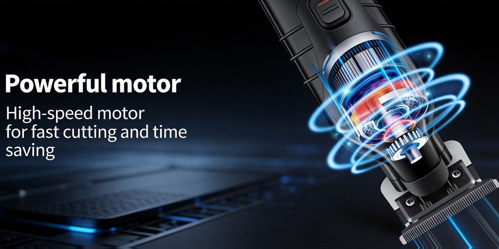 USB Rechargeable Hair Clipper KM-2299 Professional Electric Hair Trimmer Oil Head Fade Carving Clipper for Men Barber Salon