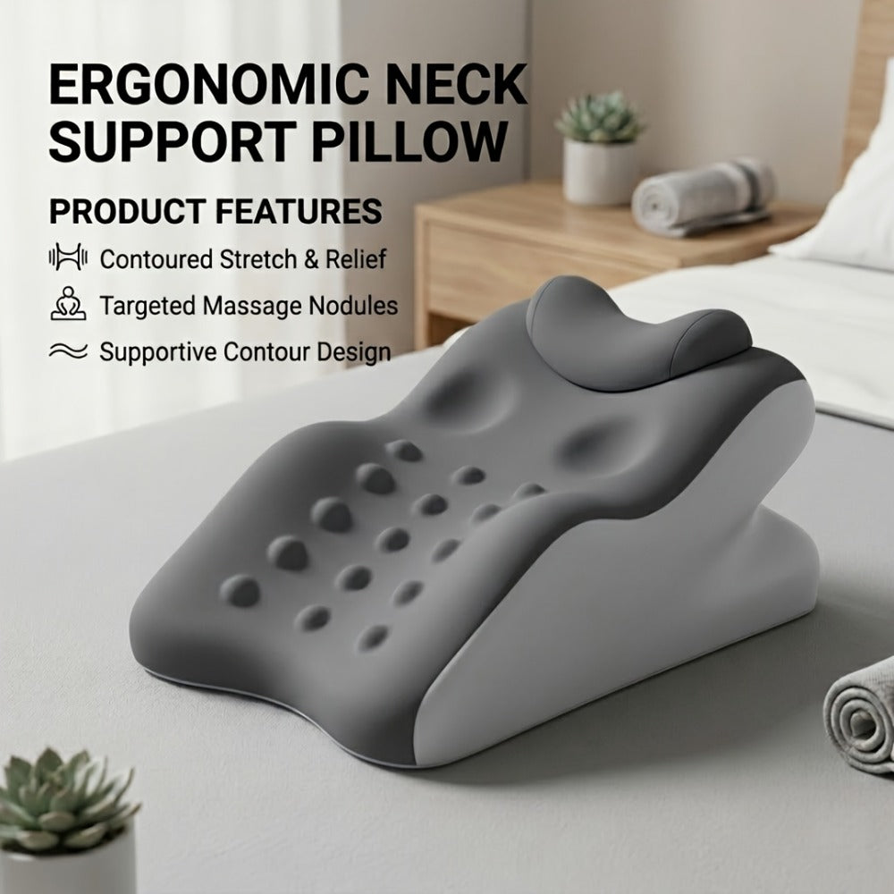 Wedge Pillow Memory Foam ¨C Ergonomic Cervical & Lumbar Support for Stomach, Side & Back Sleepers | Breathable Removable Washable Cover, Multi-Use for Sleep, Office & Reading, Great Gift for Couples
