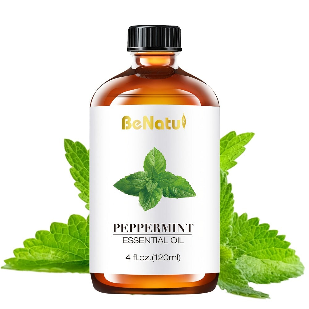Essential Oil 120ml 4oz Pure Aromatherapy Oils for Diffuser Humidifier Candle Soap Making Lavender Peppermint Eucalyptus Frankincense Lemon Rosemary Lemongrass Vanilla Argan