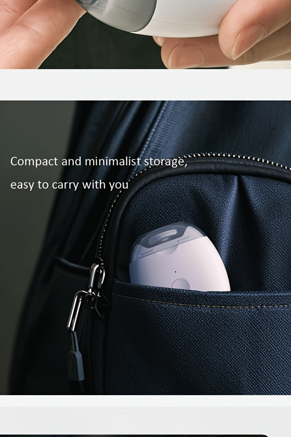 Electric Nail Trimmer with LED Light & 3 Speeds ¨C Automatic Nail Clipper for Seniors, Adults & Thick Toenails, Low Noise, Portable with Nail Scraps Storage, 2pc Set