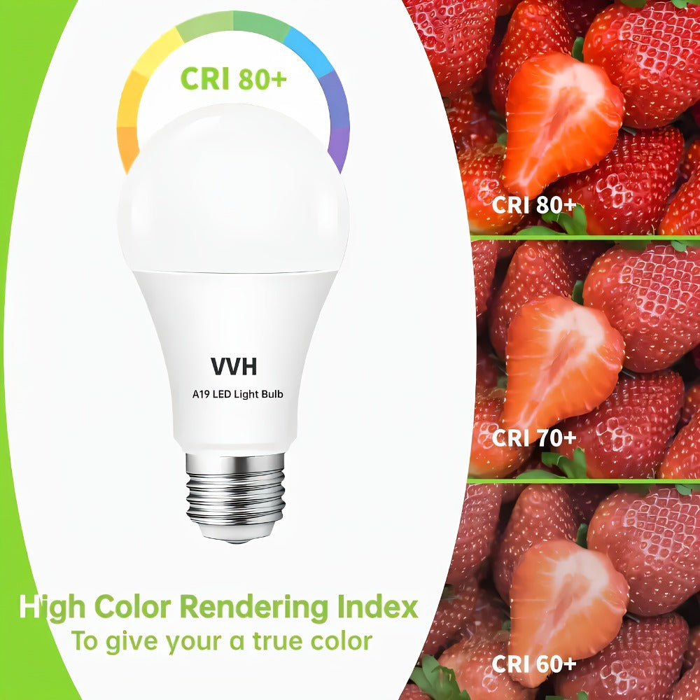 3-Way A19 Light Bulb 50 100 150W Equivalent 1500 Lumens E26 Medium Base ¨C Warm White 2700K & Daylight 5000K Three-Way Bulb for Bedroom Living Room Study Room Floor Lamp, 4 Pack