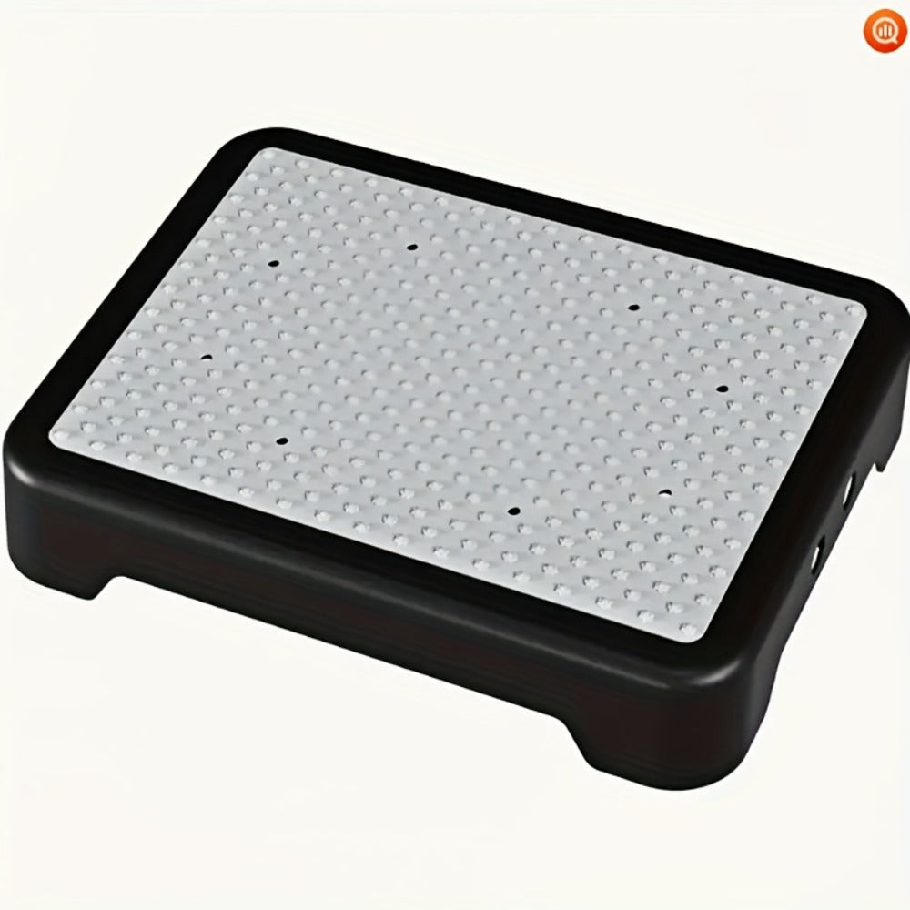 Step Stool Anti-Slip Heavy Duty ¨C Portable Mobile Stepping Stool with Textured Non-Slip Surface & Sturdy Base | Indoor Outdoor Use for Elderly, Bathroom, Toilet, Stairs & Standing Assistance