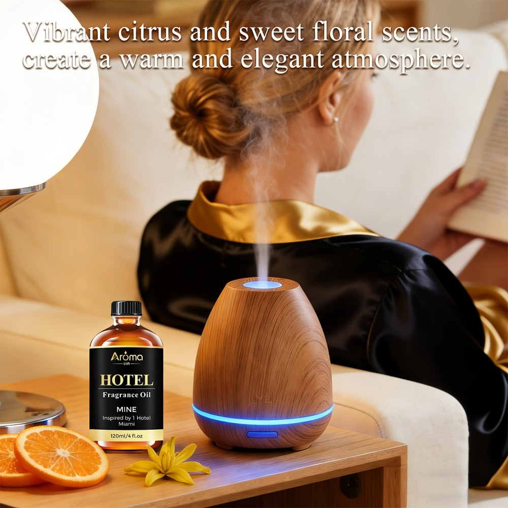 Hotel Fragrance Oil 4oz ¨C Luxury Resort Scents for Diffuser, Candle, Humidifier & Car | M Way, White Tea, Carlton, Beach Villas
