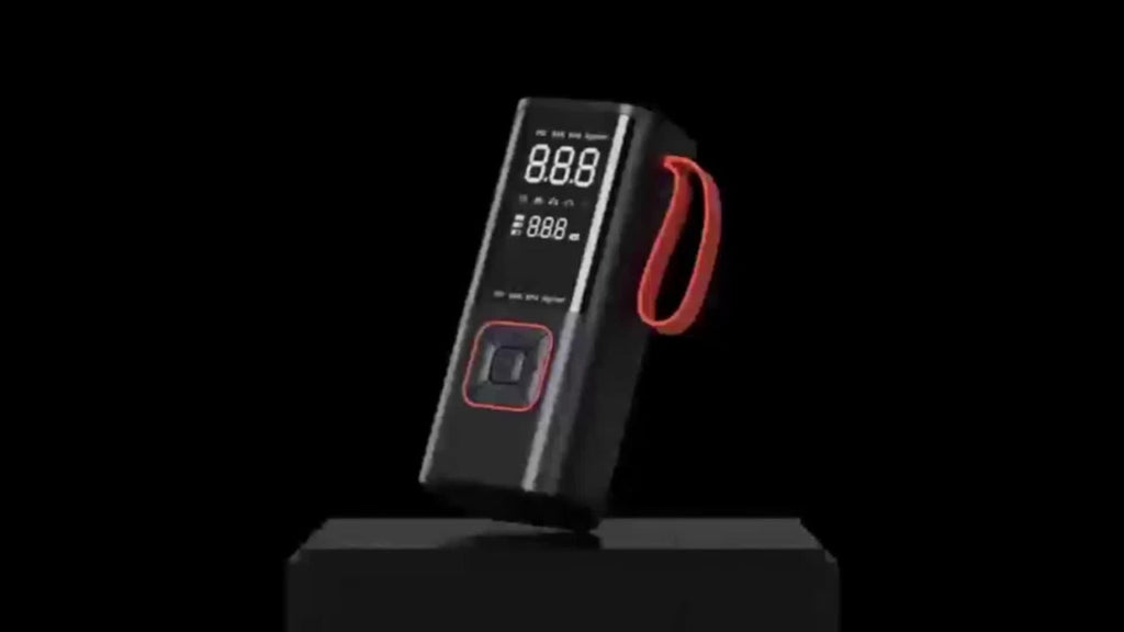 Portable Tire Inflator Air Compressor - 160 PSI 20000mAh Cordless Tire Pump 4X Faster with LED Light for Car, Bicycle, Motorcycle & Ball