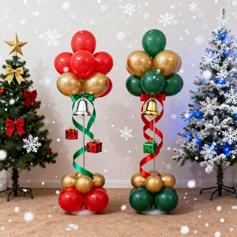 Balloon Column Stand Kit Set of 2 7Ft Adjustable Metal Arch Stand for Party Wedding Birthday Graduation Christmas Decor