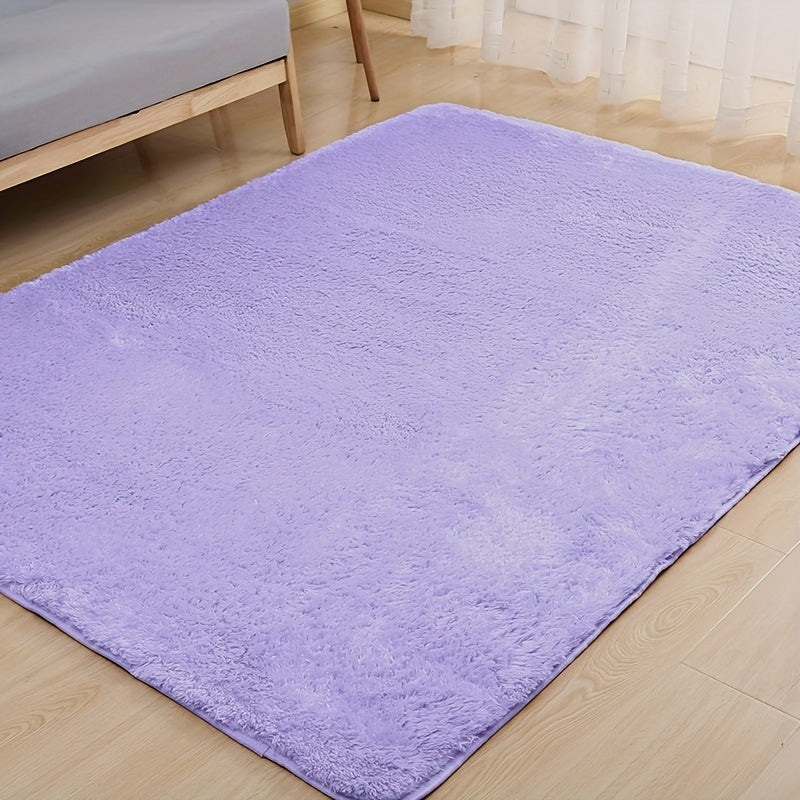 Fluffy Shag Area Rug Soft Plush Carpet Non-Slip for Living Room Bedroom Bedside 100% Polyester Tufted Indoor Floor Rug Home Decor Multiple Colors and Sizes