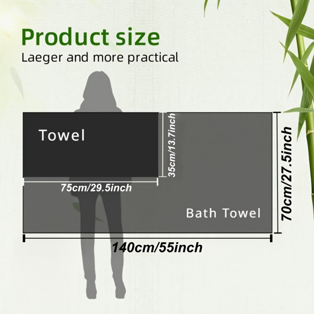Embroidered Cotton Towel Set 3-Piece ¨C 400g/©O Soft Absorbent Lint-Free Bath Towel Hand Towel Set for Home Spa Salon