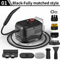 Steam Mop Cleaner Handheld LCD Display Gear Switch 40.58oz Tank One-Key Start for Carpet Kitchen Sofa Upholstery Multi-Model