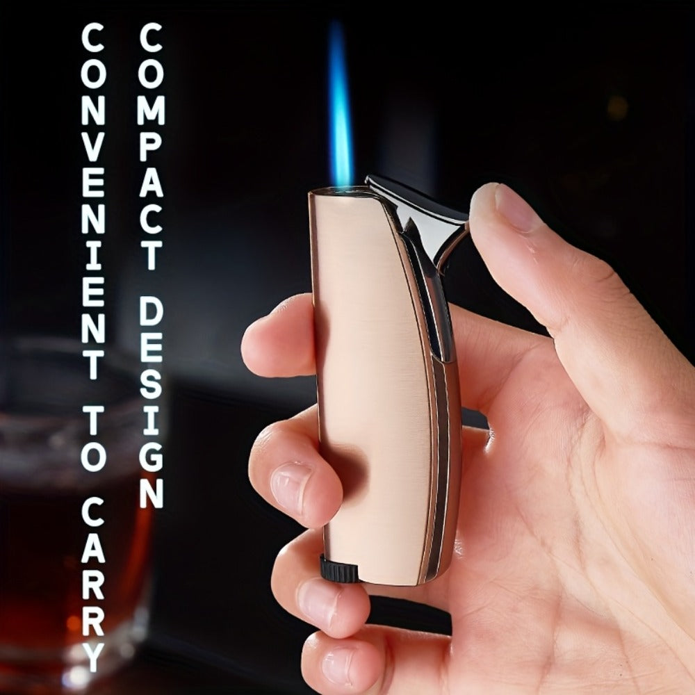 Windproof Lighter 2-Pack ¨C Slim Portable Pocket Lighter with Mirror Finish, Refillable Butane Flame, Fashionable Gift for Men & Women, Available in 8 Colors (Red, Black, White, Silver, Pink, Blue, Yellow, Green)
