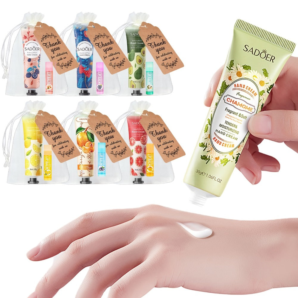 24pcs Bulk Lip Balm & Hand Cream Gift Set ¨C Party Favors, Wedding & Thank You Gifts for Guests