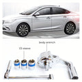 Torque Multiplier Wrench Set 1:16 400NM Lug Nut Remover ¨C 1/2 Drive Labor-Saving Tire Changing Kit with 17mm 19mm 21mm Sockets, Lug Nut Removal Tool for Most Vehicles