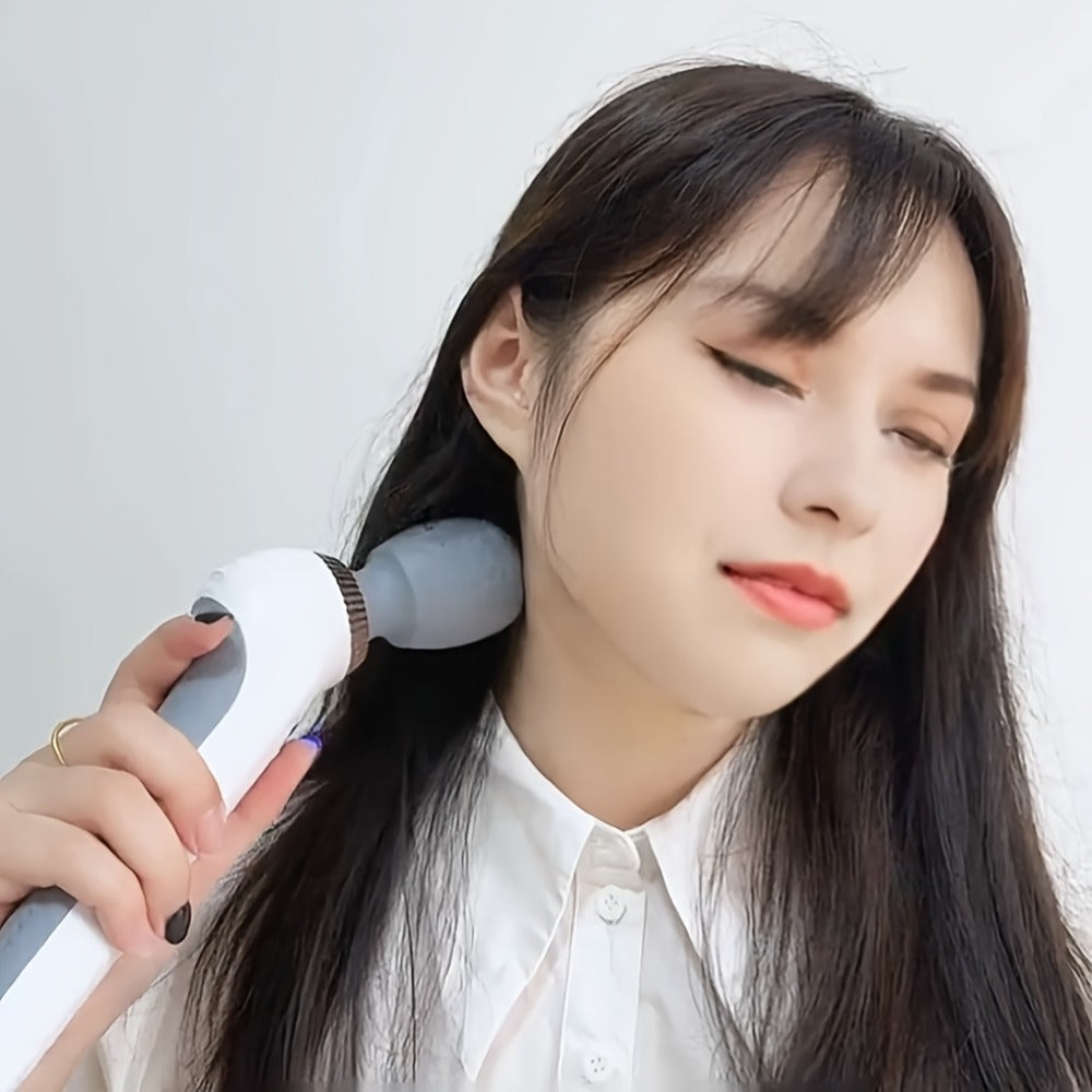 USB Rechargeable Vibration Massage Stick ¨C Portable Handheld Full Body Massager for Neck, Back, Legs & Waist Relaxation, Compact Electric Wand Massager for Home Office & Travel Use