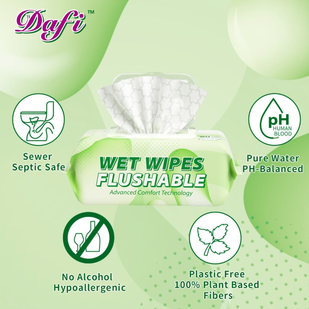 Flushable Wipes for Adults 1200 Count 15 Packs Unscented Toilet Wipes No Alcohol 100% Plant Based Fibers Septic Safe Sewer Safe Wet Wipes Bulk Value Pack for Sensitive Skin Personal Hygiene