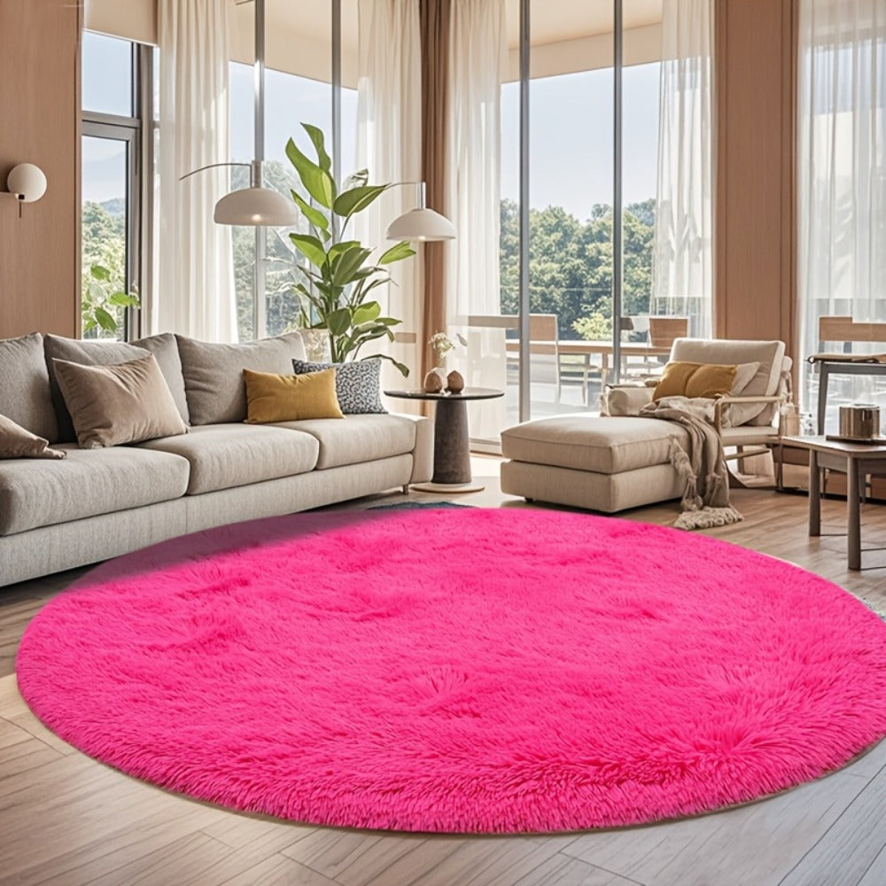 Fluffy Area Rug Large Soft Shag Carpet for Living Room Bedroom ¨C Non-Slip Ultra Thick Plush Floor Mat, Multiple Sizes & Colors, Home Decor