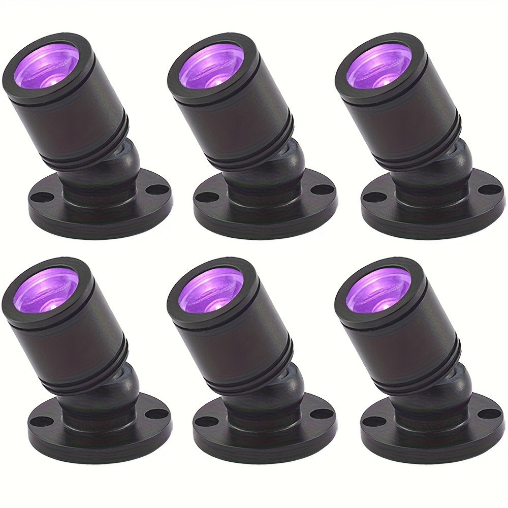 LED UV Blacklight USB Powered Mini Spotlight ¨C Glow Party, Tapestry & UV Reactive Decoration with On/Off Switch