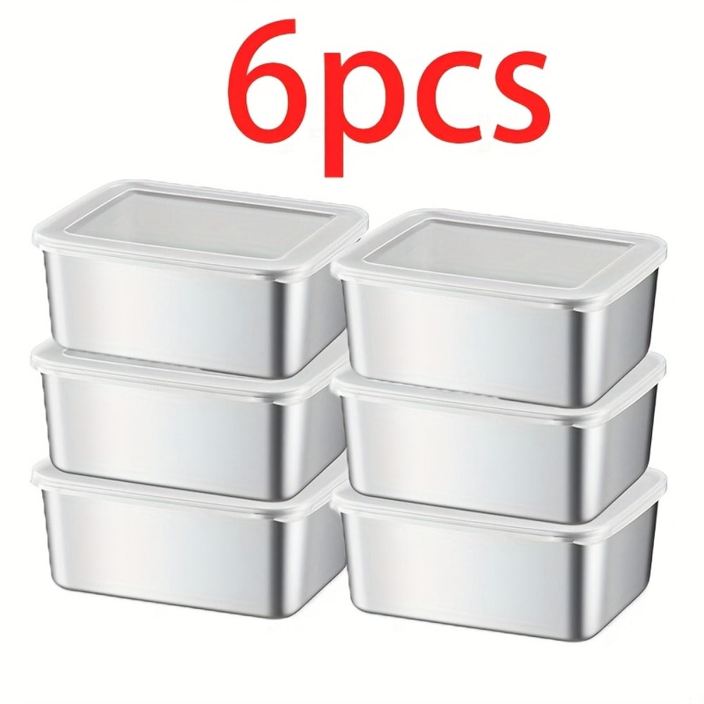 Stainless Steel Baking Trays with Lids ¨C Large Capacity Sheet Pan Set for BBQ, Bread, Desserts, Seafood & Buffets | Family Gatherings, Outdoor Camping, Portable Food Trays