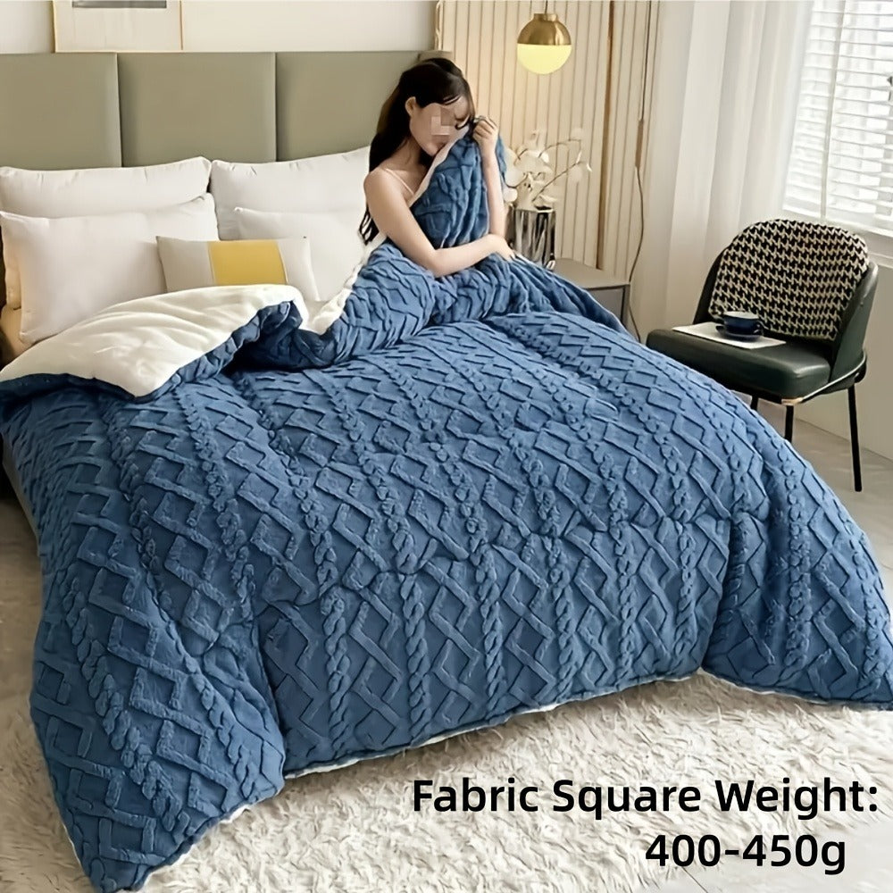 Taffeta Comforter All Season ¨C Soft, Thick & Warm Quilt for Bedroom, Guest Room & Hotel | Machine Washable | Twin Full Queen King