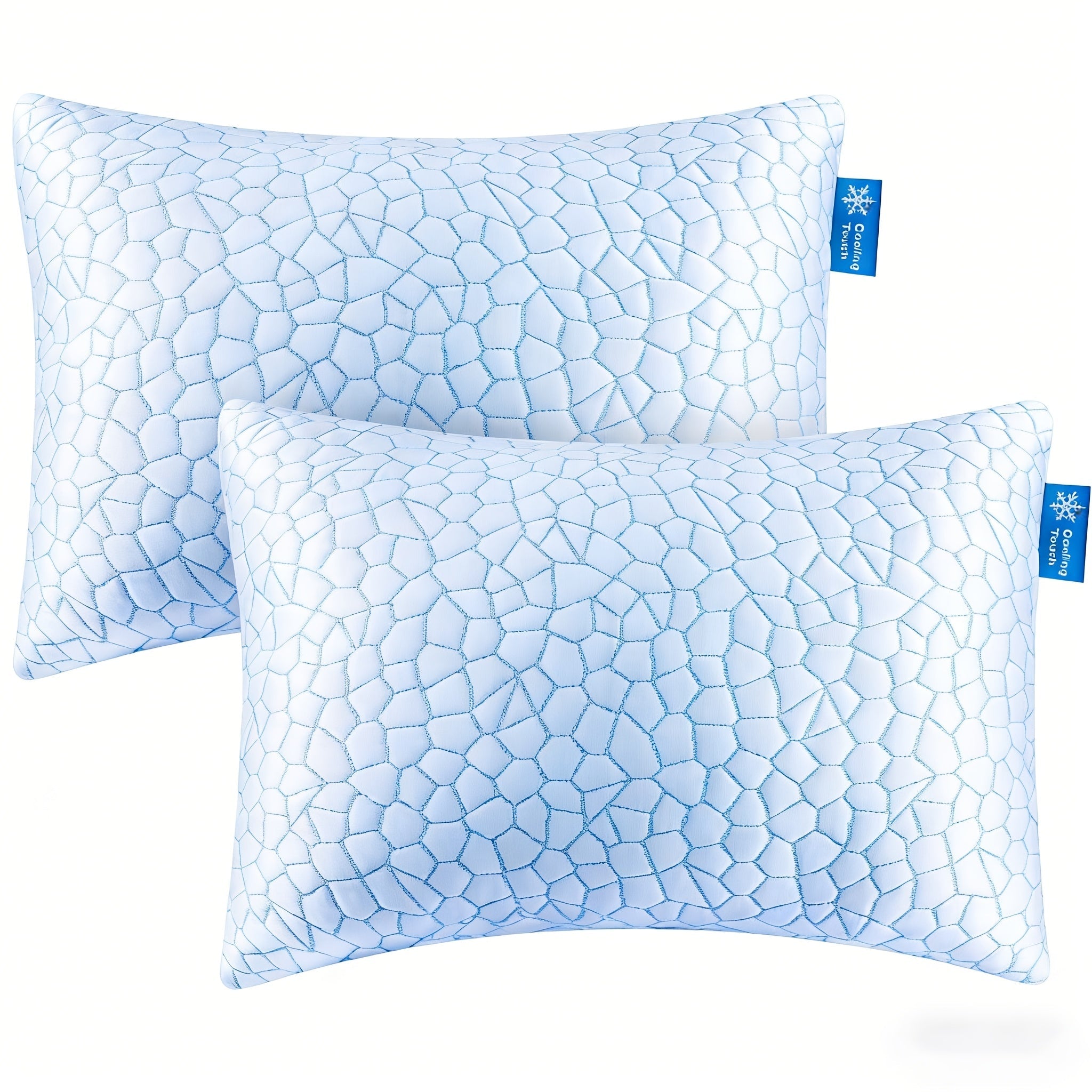 Hotel Luxury Bed Pillows for Sleeping ¨C Down Alternative Gusseted Pillow Set, Supportive & Breathable for Side Back Stomach Sleepers, Standard Queen King Size, Pack of 2 or 4