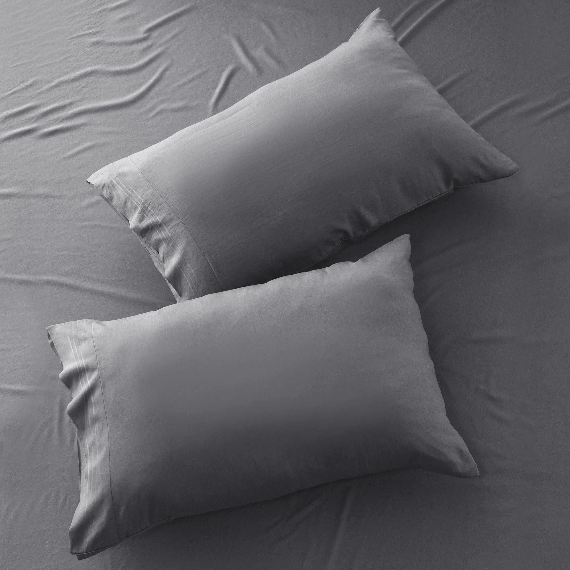 Bed Sheets Set 4-Piece Microfiber 1800 Series Deep Pocket Fitted Sheet Flat Sheet Pillowcases Soft Breathable Wrinkle Fade Resistant Twin Full Queen King Cal King 20 Colors