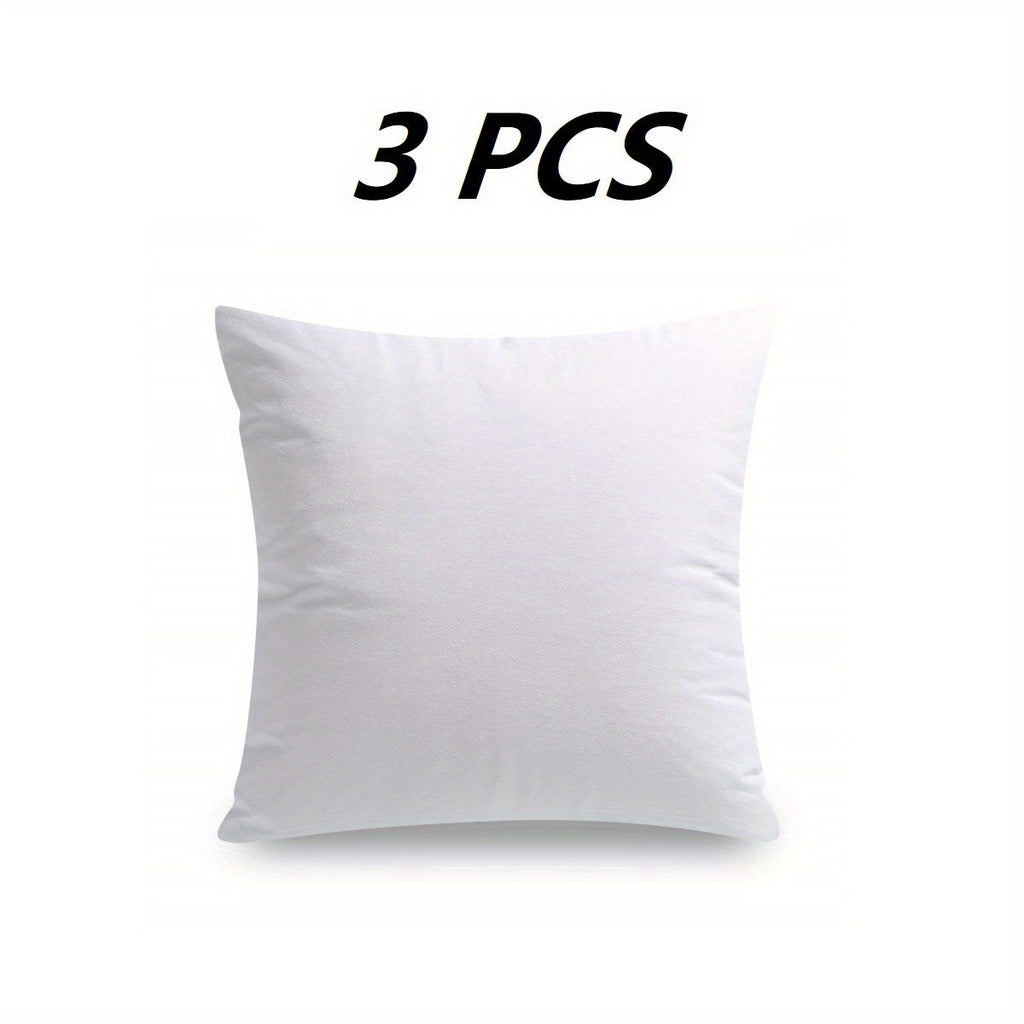 Pillow Inserts Square Microfiber Throw Pillow Inserts for Couch Sofa, Hypoallergenic 100% Virgin Fiber Fill, Indoor Outdoor Cushion Inserts for Office Patio Picnic
