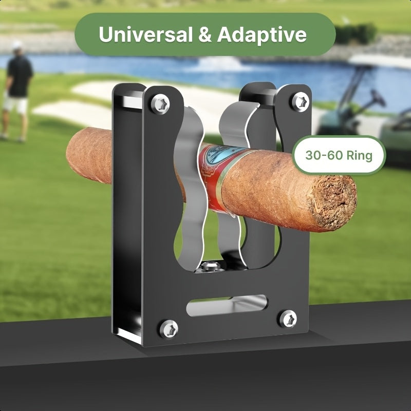 Magnetic Cigar Holder Heavy Duty Secure Grip - Fits Golf Carts, Beach Chairs, Fishing Rods & Boats | On-the-Go Smoking Accessory | 7 Colors | Cigar Enthusiast Gift