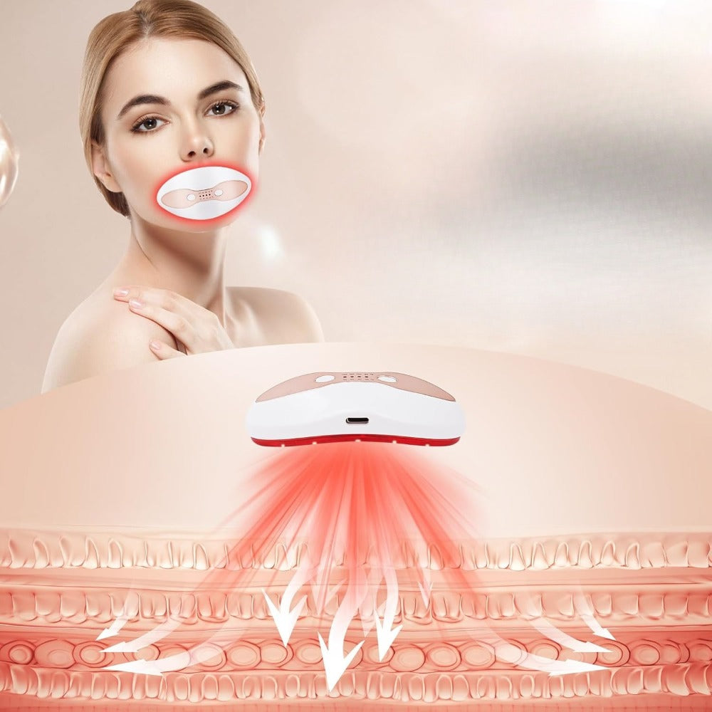 Lip Plumper Device for Women ¨C Electric Lip Shaper & Trainer with 4 Adjustable Heating Temperatures for Fuller, Plumper Lips, Portable Beauty Tool Gift