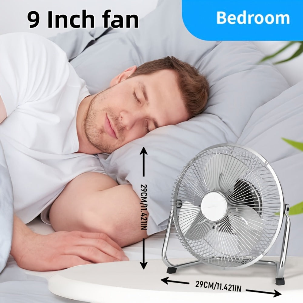 Industrial Floor Fan ¨C Heavy Duty Metal Stand Fan with 3 Speed Settings & 360¡ã Tilt, High Velocity Airflow for Warehouse, Workshop, Garage, Factory & Basement ¨C 4/9/14/20 Inch
