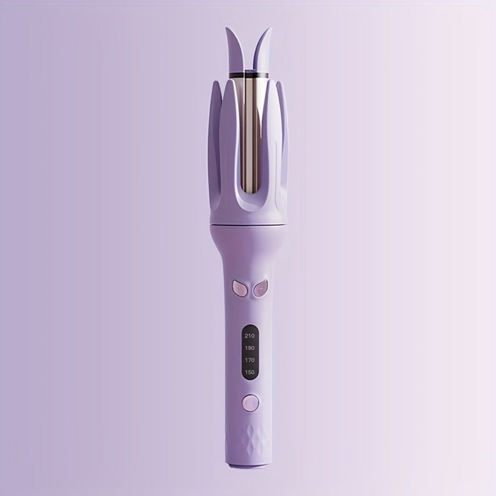 Automatic Hair Curler 28mm Barrel Negative Ion Technology 4 Temperature Settings Fast Heating Portable Travel Hair Curling Wand for Easy Curls Women Gift